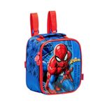 lancheira xeryus homem-aranha x2 7,5l azul 14934 (mp)