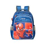 mochila xeryus homem-aranha y 40cm azul 14952 (mp)