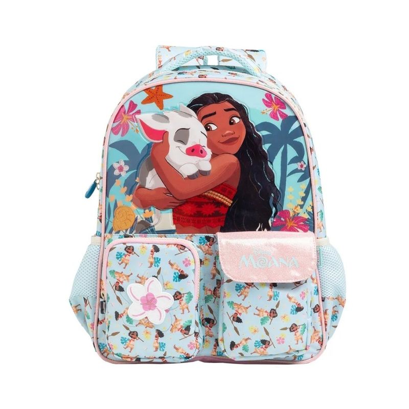 mochila xeryus moana y 40cm azul claro 14782 (mp)