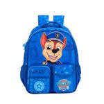 mochila xeryus patrulha canina chase 40cm azul 15352 (mp)