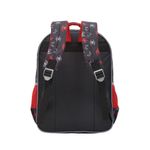 mochila xeryus homem-aranha metal 35cm preto 13363 (mp)