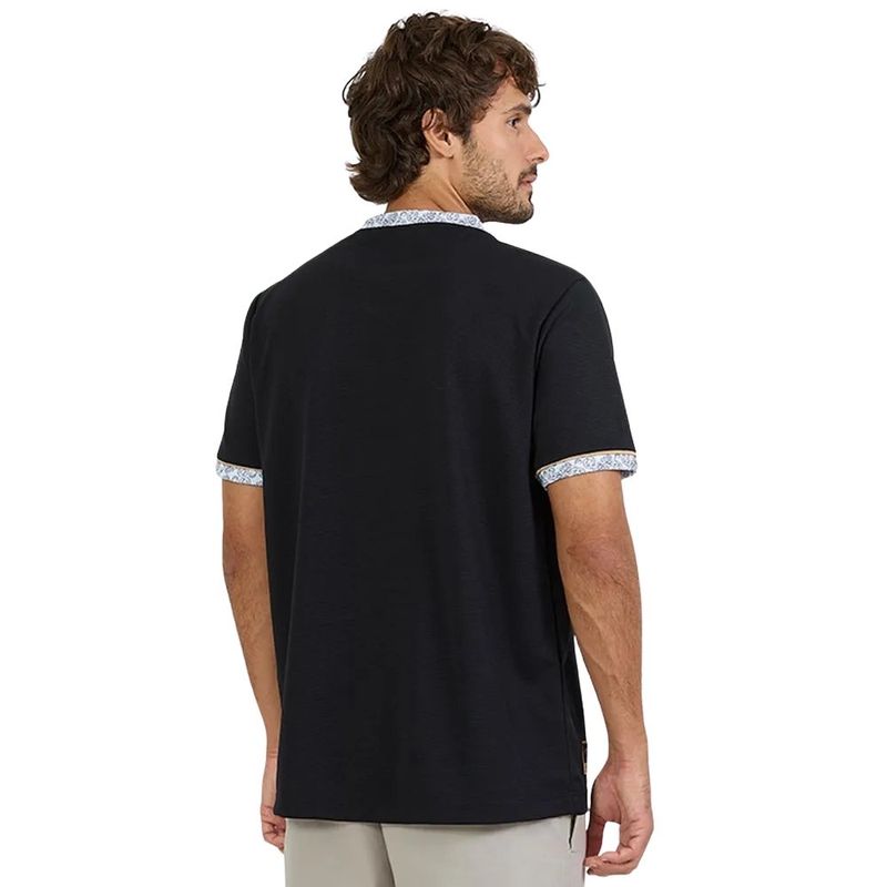 camiseta masculina vasco m braziline eterno preto (mp)
