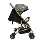 carrinho de bebê avanti viena até 15kg cinza dourado pppadcbe038 (mp)