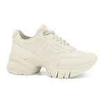 tênis casual feminino n°38 ramarim coconut bege (mp)