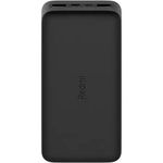 power bank xiaomi 20000mah 18w preto (id)
