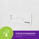 freezer consul horizontal 414 litros 127v branco chb42mbana