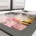 freezer consul horizontal 414 litros 127v branco chb42mbana