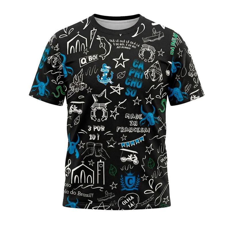 camisa gibi 2026 q'boi caprichoso preto p (mp)