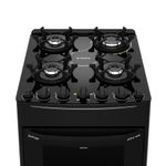 fogão 4 bocas realce alpro 440 função airfryer 127v preto 36556 (mp)