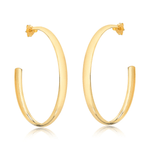 argola semijoia luiza mota redonda lisa dourado 193673 (mp)