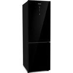 geladeira panasonic frost free 407 litros black glass inverter a preto nr-bb41gv2ba