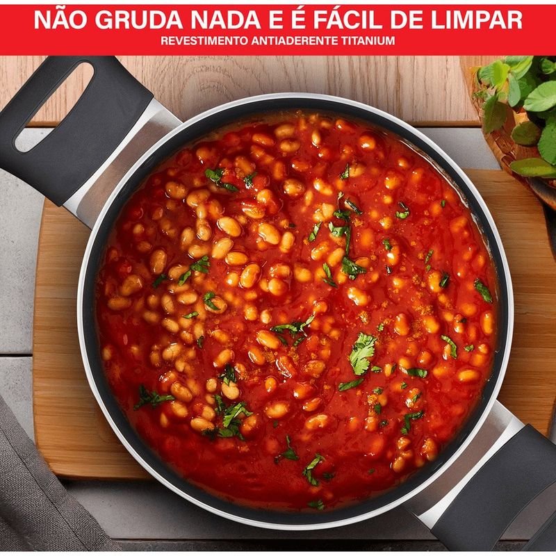caçarola tefal day by day bronze 22cm