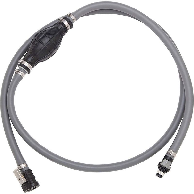 kit linha de combustível náutica attwood 93806aus7 1,83m com bomba de es corva a-mbi