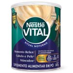 suplemento alimentar nestle vital ritual noturno sabor baunilha 360g
