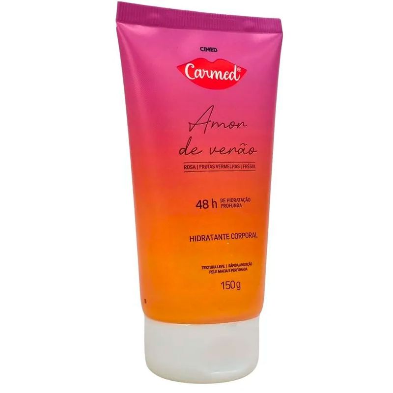 hidratante corporal carmed amor de verão 150g cimed