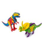 quebra-cabeça 3d leo&leo de eva 56 peças (mp)