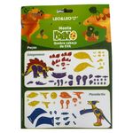 quebra-cabeça 3d leo&leo de eva 56 peças (mp)