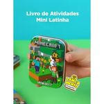 livro de atividades leo&leo mini latinha minecraft sortido (mp)