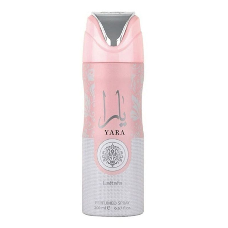 perfume spray árabe feminino lattafa yara 200ml (mp)