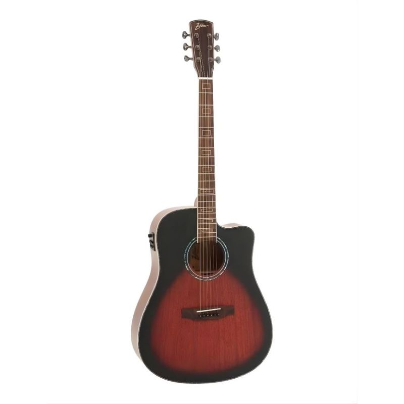 violão eletroacústico zellmer heritage brownburst fosco 1623 (mp)