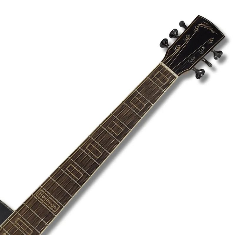 violão eletroacústico zellmer heritage brownburst fosco 1623 (mp)
