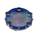 pandeiro vanguarda abs azul 25cm 113711 (mp)