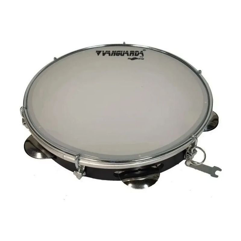 pandeiro vanguarda abs preto 10" (mp)