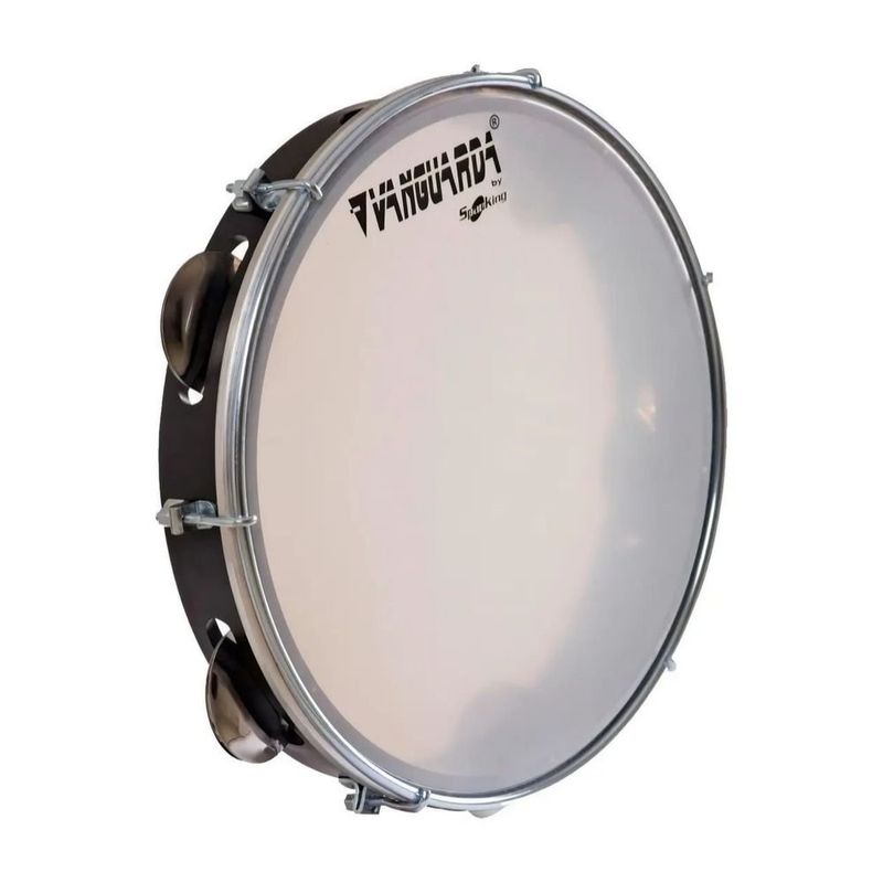 pandeiro vanguarda abs preto 10" (mp)