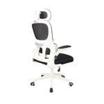 cadeira para escritório maxprint office arantes preto branco 111000004 (mp)