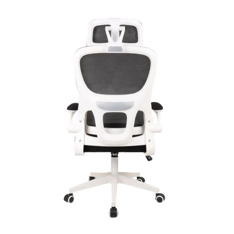 cadeira para escritório maxprint office arantes preto branco 111000004 (mp)