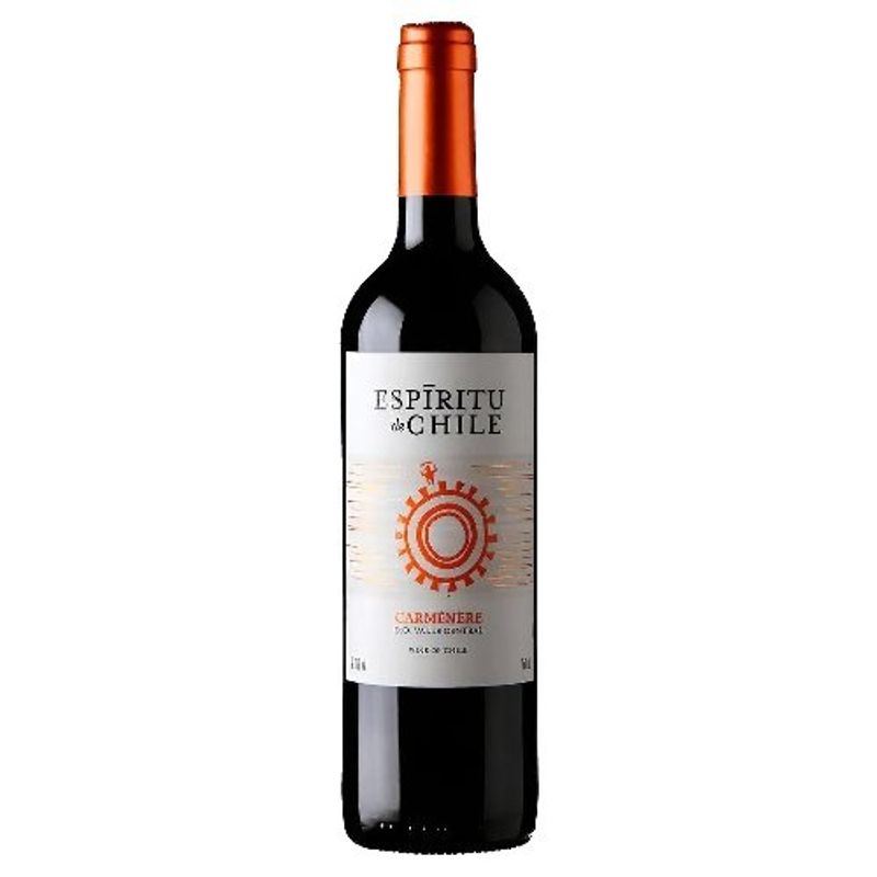 vinho espiritu de chile carnenére 750ml