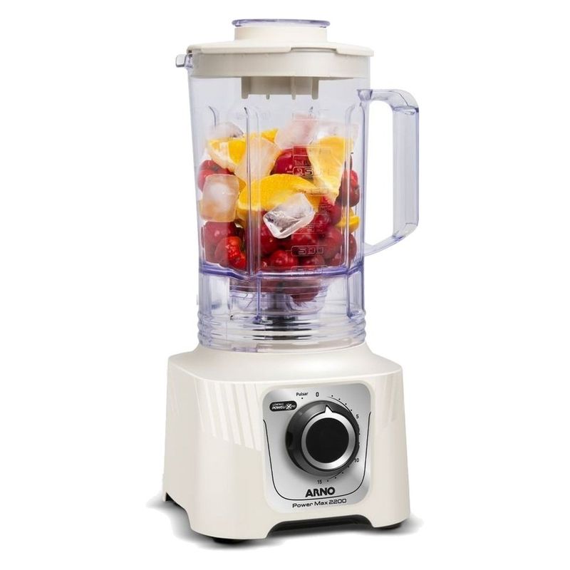 liquidificador arno power max 2200w marfim ln64
