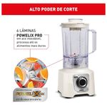 liquidificador arno power max 2200w marfim ln64