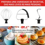 batedeira planetária arno bake easy 127v preto km10