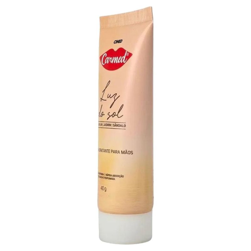 creme hidratante para mãos carmed luz do sol 40g cimed