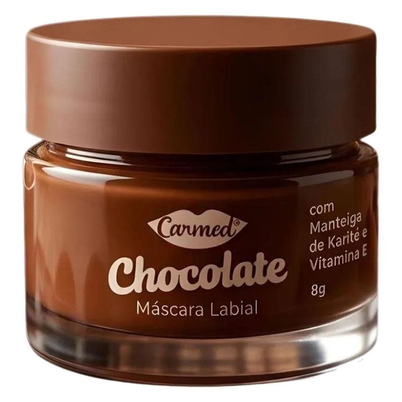 máscara labial carmed chocolate 8g cimed