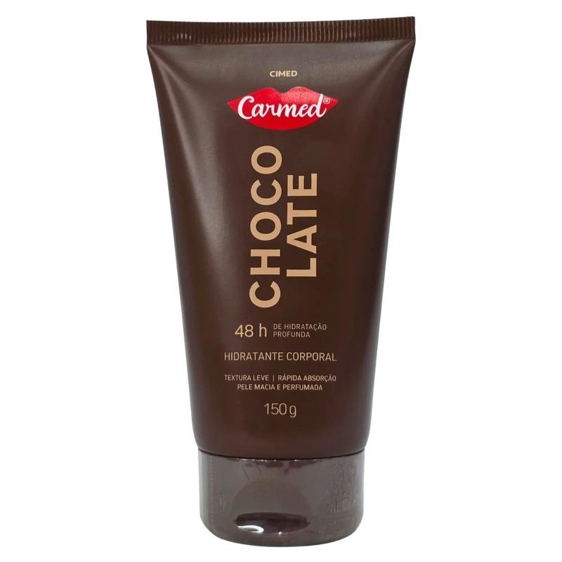 hidratante corporal carmed chocolate 150g cimed