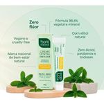 creme dental boni natural hortelã e curcuma 90g