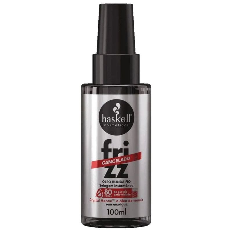 serum óleo blinda fio frizz cancelado haskell cosméticos 100ml