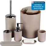 kit de acessórios para banheiro imavo 7 peças a-mbi