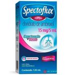spectoflux cloridrato de ambroxol 15mg/5ml 120ml xarope pediátrico sabor framboesa globo