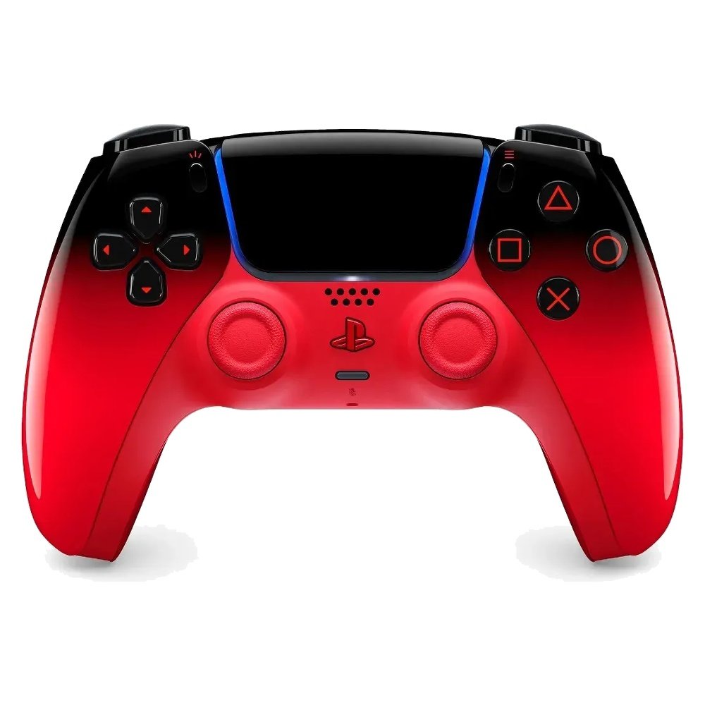 Controle Sony PS5 Sem Fio Technored Vermelho e Preto AS-BI