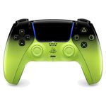 controle sony ps5 sem fio remix green preto e verde as-bi