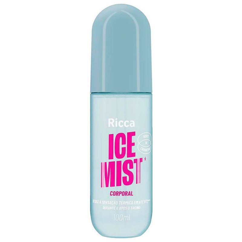 spray refrescante ricca ice mist corporal 100ml