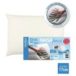travesseiro duoflex nasa flex alto branco 50x70cm ns1126