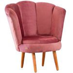poltrona marjom pétala rosa 41328
