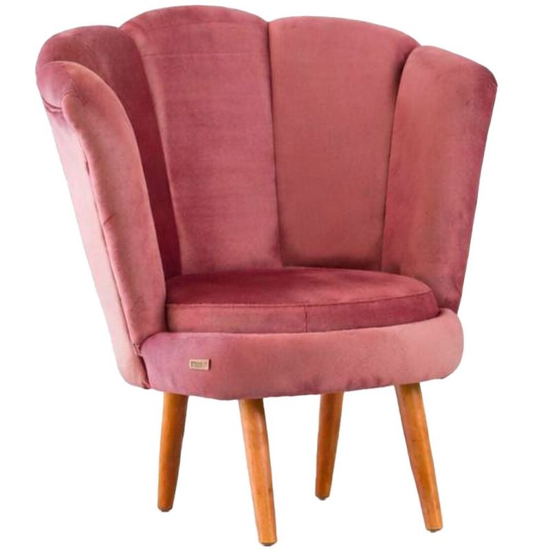 poltrona marjom pétala rosa 41328