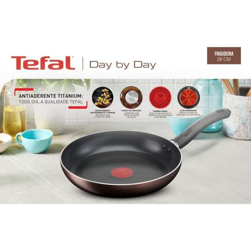 frigideira tefal day by day 28cm