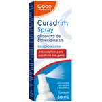 curadrim gliconato de clorexidina 1% solução aquosa 60ml globo