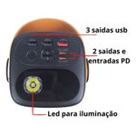 power bank a'gold 60.000mah bte-96 turbo 22.5w sortido (mp)